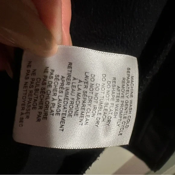 Classic Black Bomber Jacket - Picture 8 of 8